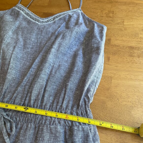 NWOT Size XL Calypso St. Barth for Target linen blend faded brown jumpsuit - Picture 11 of 15